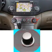 Dashboard Right Side A/C Control Ajust Knob Cover For Toyota Highlander 2009-13