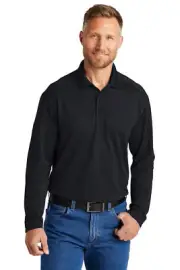 CS418LS CornerStone Select Lightweight Snag-Proof Long Sleeve Polo