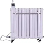 Water-Filled Radiator Space Heater Adjustable Thermostat, 3 Heat Settings, Quiet, Not Dry, Nice for Home with Pets/Kids