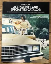 1978 Ford Accessories Brochure Mustang II Thunderbird LTD Fairmont Pinto Wagon