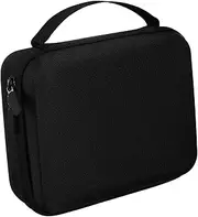 ORFOFE Accessory Storage Bag Yo Yo Ball Case Padded Interior and Zipper Mesh Pocket Lightweight Easy to Carry Black