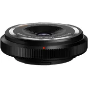OM System BCL-0980 9mm Fisheye Black Body Cap Lens