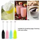 Milk Frother Mini Handheld Electric Coffee Mixer Foamer Stainless Drink Stirrer