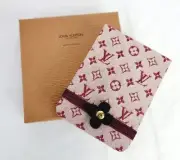 never used Louis Vuitton Monogram Mini Carnet Memo Pad Notebook Pink w/Box