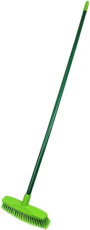 Sabco Jiffy Indoor Long Handle Compact Soft Standing Cleaning Broom (In Box)