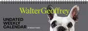 Undated Calendar Walter Geoffrey Weekly Desk Pad by Andrews McMeel AM67157