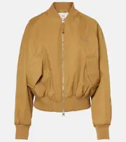 [Ami Paris] Ami Paris Technical twill bomber jacket AU 10 brown