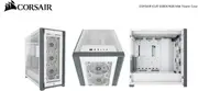 Corsair CC-9011213-WW iCUE 5000X RGB Tempered Glass Mid-Tower ATX PC Case White