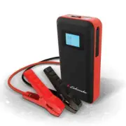 12V 800A Lithium Portable Power Pack Jump Starter LCD, Light & Dual USB Ports