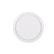 Lucci 250mm Designer Round Exhaust Fan with 290mm Dia Cut Out in White