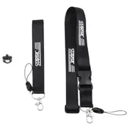 Hand Strap Hanging Wrist Strap Lanyard With 1/4 Screw for DJI Osmo Action / Insta360 ONE X(Black)