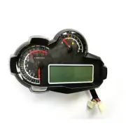 Universal Digital LED LCD Odometer Motorcycle Speedometer