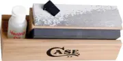 Case XX Tri Hone Extra Fine Medium Coarse Stone Knife Sharpening Kit 09399
