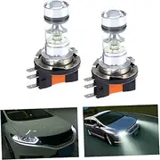 WOFASHPURET 2 Pack H15 Led Bulbs 20 Led Daytime White Dimmable Running Light Low Beam Fog Light Bulbs for Car Garage