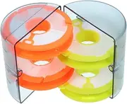 Yardwe 1Box Fishing Line Winding Board Durable Fishing Gear Container with Bobbins Lightweight and for Easy Organization and Storage