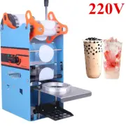 300Cups/h Semi-Automatic Cup Sealing Machine Cup Sealer Bubble Tea Coffee 220V
