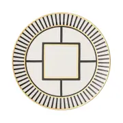 Villeroy & Boch Metro Chic Salad Plate Stripe Rim