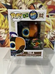 Funko Pop TULA & COLLECTIBLE PIN Around the World Brazil 02 W/pop Protector