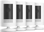 Ring 4-Pack Stick Up Cam Battery (White)