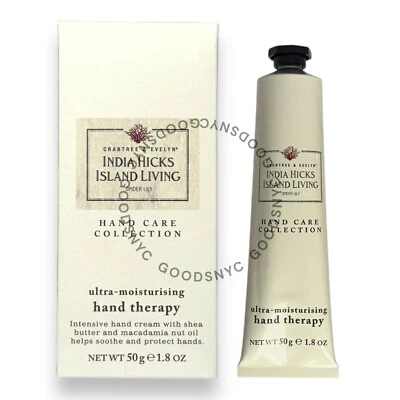 Crabtree Evelyn India Hicks Island Living Spider Lily Hand Therapy 1.8 oz