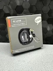 Knog Oi Luxe Bike Bell Small Matte Black 12126