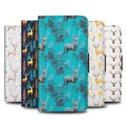 FLIP CASE FOR SAMSUNG GALAXY|CUTE ELK CALF LARGE MAMMAL MAMMAL PATTERN #A1