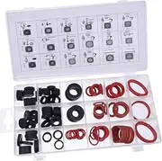 GETAJGHSD 141pcs Rubber Gasket Assortment Set Heat Resistant Sealing Rings for Plumbing and DIY Projects and Washers for Leak Prevention and Repairs