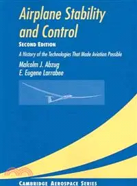 在飛比找三民網路書店優惠-Airplane Stability and Control