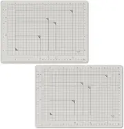 Plus Cutter Mat, Double-Sided A4, 9.1 x 12.6 inches (230 x 320 mm), Light Gray, CS-A4 48-570x2