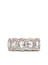 在飛比找Farfetch優惠-18kt rose gold rose-cut diamon