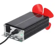 Vehicle Range Battery Car Solar Wind Power Extender Generator W/ Fans 12