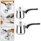 Turkish Coffee Pot Pour over Coffee Kettle Small Saucepan Maker for Travel
