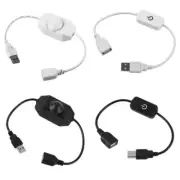 USB Touch Knob Dimmer Switch ON OFF Switch Extension Extender Cable USB 5V Cable