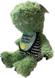 Hallmark 2 in1 Record a Message & Photo Frame Peek-a-boo Pals Dinosaur Plush Toy