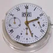 China Made 7750 Chronograph Movement 3 Hands Small Second @3@6@9 Date@12