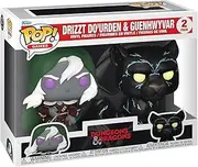 FUNKO POP! Games: Dungeons & Dragons S2 - Drizzt & Guenhwyvar 2-Pack (D&D)