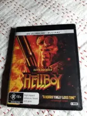 HELLBOY. 2019.4K UHD + Bluray. 2 Disc.Brand New,Sealed.Reg B