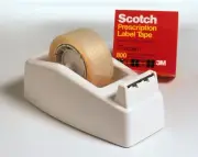 3M Scotch 800 Prescription Label Tape Clear Roll 1.75in x 72 Yard 1 Count 6 Pack
