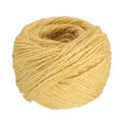 164 Feet Natural Jute Twine 2mm Twine String Color Jute Rope, Yellow