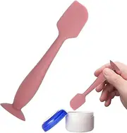 Facial Cream Spatulas | Soft Diaper Spatula Baby Bottom Brush,Multifunctional Nappy Rash Cream Applicator Skin-Friendly Silicone Baby Paste Spatula for Babies Bondoo