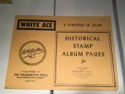 New Package of White Ace Pages 1969-1971 US Air Mail Blocks APL-6