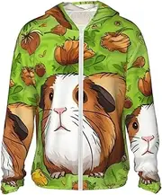 [LHBWCVN] UPF 50+ Light Jacket Full Zip Sun Protection Hoodie for Women Men Long Sleeve Smiling Sun Shirts