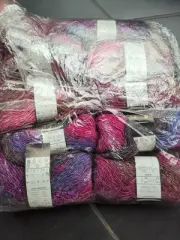 Set Of 10 Noro Silk Garden 205 Gradient Silk Kid Mohair Lambs Wool 50g/109 yds