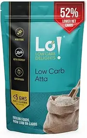 Lo! Low Carb Delights - Atta, Low Carb Keto Friendly - 1 Kg