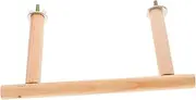 SUPVOX Parrot Stand Stick Budgie Pet Bird Bird Cage Cages Feeders Finch Bird Carrier Bird Feeder Bird Shower Perch Hamster Bird Perch Bird Platform Birdcage Parrot Cage Wooden