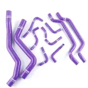 For 1995-1999 Mitsubishi Eclipse GSX DSM 4G63 2G Silicone Radiator Hoses Purple (for: Mitsubishi)