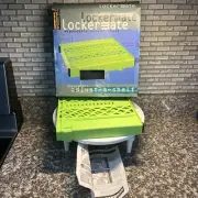 Lockermate Adjust-a-Shelf Expandable Locker Shelf for Standard Lockers Green