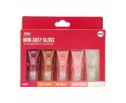 5 Piece Mini Juicy Scented Lip Gloss Set - OXX Cosmetics