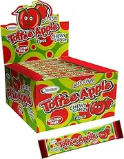 Sweetmans Toffee Apple 12g Bar - 72 Chews - Individually Wrapped