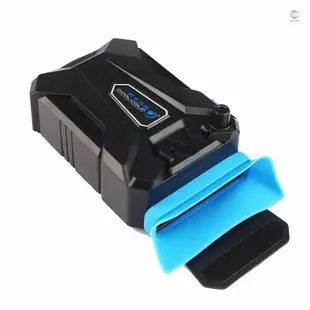 COOLCOLD K27便攜式筆電冷卻器 USB空氣抽取真空散熱器 黑色